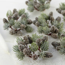 Christmas Candles & Candle Rings