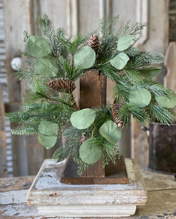 Forest Glory Eucalyptus Candle Ring | 12"