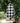 Black & White Buffalo Check Wood Tree Small