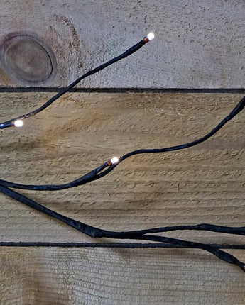 LED Light Twig Garland- Brown