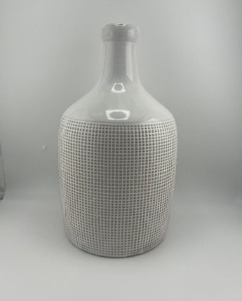 White Diamond Vase