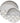 Whitewashed Galvanized Fleur De Lis Wall Pockets - Set of 2