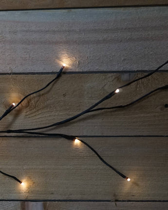 LED Light Twig Garland- Brown