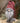 Red/Gray Striped Gnome w/Dangle Hat