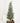Green Ice Glittered Artificial Pine Tree Stem