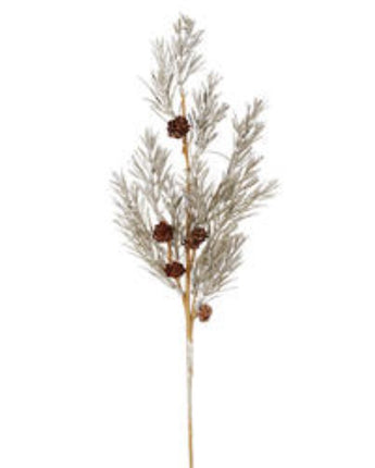 Metallic Pine & Cone Spray