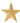 Primitive Gold Metal Barn Star