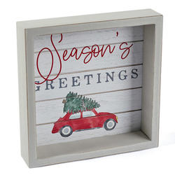 "Seasons Greeting" Car Sign