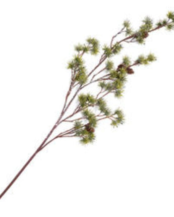 Sparkling Pine and Cone Stem