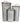 Rectangular Metal Wall Vases