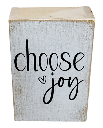 "Choose Joy" Farmhouse Sign