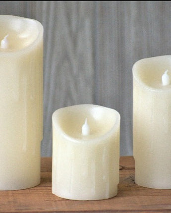 Cream Drip Silicone Dip LED Candle